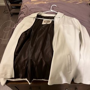 Jacket new color white size XXL